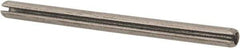 Value Collection - 1/8" Diam x 1-7/8" Long Slotted Spring Pin - Grade 18-8 Stainless Steel - All Tool & Supply