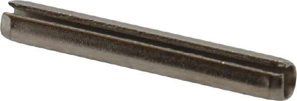 Value Collection - 5/32" Diam x 1-1/8" Long Slotted Spring Pin - Grade 18-8 Stainless Steel - All Tool & Supply