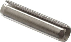 Value Collection - 3/16" Diam x 13/16" Long Slotted Spring Pin - Grade 18-8 Stainless Steel - All Tool & Supply