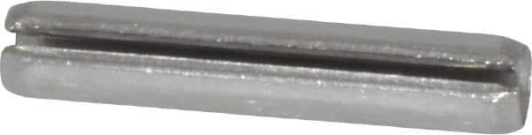 Value Collection - 3/16" Diam x 1" Long Slotted Spring Pin - Grade 18-8 Stainless Steel - All Tool & Supply