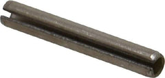 Value Collection - 3/16" Diam x 1-1/4" Long Slotted Spring Pin - Grade 18-8 Stainless Steel - All Tool & Supply