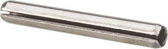 Value Collection - 3/16" Diam x 1-1/2" Long Slotted Spring Pin - Grade 18-8 Stainless Steel - All Tool & Supply