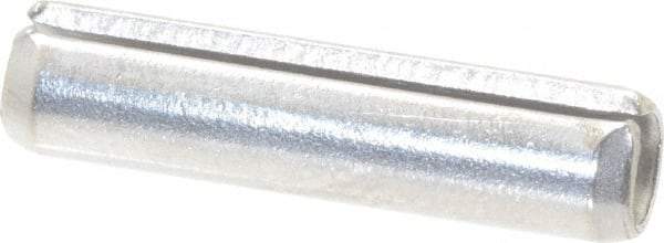 Value Collection - 7/32" Diam x 7/8" Long Slotted Spring Pin - Grade 18-8 Stainless Steel - All Tool & Supply