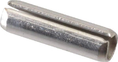 Value Collection - 1/4" Diam x 7/8" Long Slotted Spring Pin - Grade 18-8 Stainless Steel - All Tool & Supply