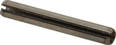 Value Collection - 1/4" Diam x 1-3/4" Long Slotted Spring Pin - Grade 18-8 Stainless Steel - All Tool & Supply