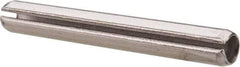 Value Collection - 1/4" Diam x 2" Long Slotted Spring Pin - Grade 18-8 Stainless Steel - All Tool & Supply