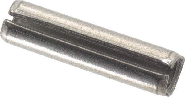 Value Collection - 5/16" Diam x 1-1/4" Long Slotted Spring Pin - Grade 18-8 Stainless Steel - All Tool & Supply