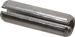 Value Collection - 3/8" Diam x 1-1/4" Long Slotted Spring Pin - Grade 18-8 Stainless Steel - All Tool & Supply