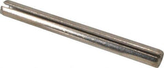 Value Collection - 1/2" Diam x 5" Long Slotted Spring Pin - Grade 18-8 Stainless Steel - All Tool & Supply