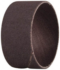 Merit Abrasives - 80 Grit Aluminum Oxide Coated Spiral Band - 2" Diam x 1" Wide, Medium Grade - All Tool & Supply