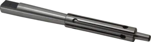 Interstate - 9/16 to 21/32" Grip, Expanding Lathe Mandrel - 19/32" Shank Diam, 2-3/4" Sleeve Length, 6" Arbor Length - All Tool & Supply