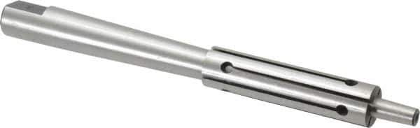 Interstate - 21/32 to 3/4" Grip, Expanding Lathe Mandrel - 21/32" Shank Diam, 2-3/4" Sleeve Length, 6" Arbor Length - All Tool & Supply