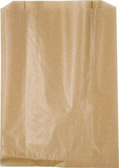 NuTrend Disposables - Brown, Waxed Kraft Paper, Wax-Lined Paper Bag - 7-1/2" Wide x 10 1/4" High - All Tool & Supply