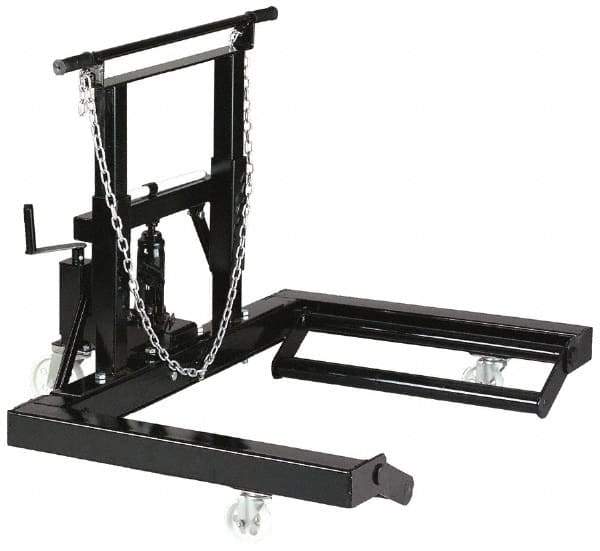 Omega Lift Equipment - 3 Wheel, 1,500 Lb Capacity, Easy Roller - 33-1/4" High - All Tool & Supply