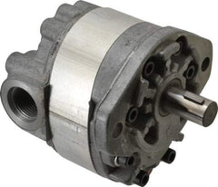 Parker - 14.4 GPM, 1-1/6-12 UNF-2B SAE Inlet Size, 2,000 RPM, 3/4" Shaft Diam, SAE A Mount, Hydraulic Gear Pump - 14.35 GPM at 1,800 RPM, 28.71 GPM at 3,600 RPM, 2,000 psi Max Working Pressure, 1-1/16-12 SAE Port Size - All Tool & Supply