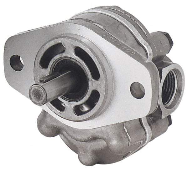 Parker - 26.1 GPM, 1-5/8-12 UNF-2B SAE Inlet Size, 2,000 RPM, 7/8" Shaft Diam, SAE B Mount, Hydraulic Gear Pump - 22.86 GPM at 1,800 RPM, 45.72 GPM at 3,600 RPM, 2,000 psi Max Working Pressure, 1-5/8-12 SAE Port Size - All Tool & Supply