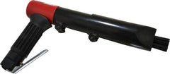 Sioux Tools - 3,000 BPM, 22.86mm Bore Diam, Pneumatic Pistol Grip Needle Scaler - 3" Stroke Length, 3.05mm Needle Diam, 7" Needle Length, 10 CFM, 90 psi, 1/4 NPT Inlet - All Tool & Supply