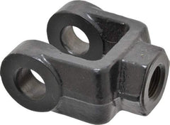 Schrader Bellows - 3/4-16 Thread, Hydraulic Cylinder Female Rod Clevis - 11,200 Lb Capacity - All Tool & Supply