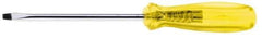 Urrea - Standard Slotted Screwdriver - Round Shank, Acetate Handle - All Tool & Supply