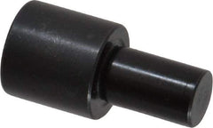 Gibraltar - 1-3/32" OAL, 5/8" Head Height, 5/8" OD, Low Carbon Steel, Ground, Press Fit Rest Button - Black Oxide Coating, 3/8" Pin Diam - All Tool & Supply