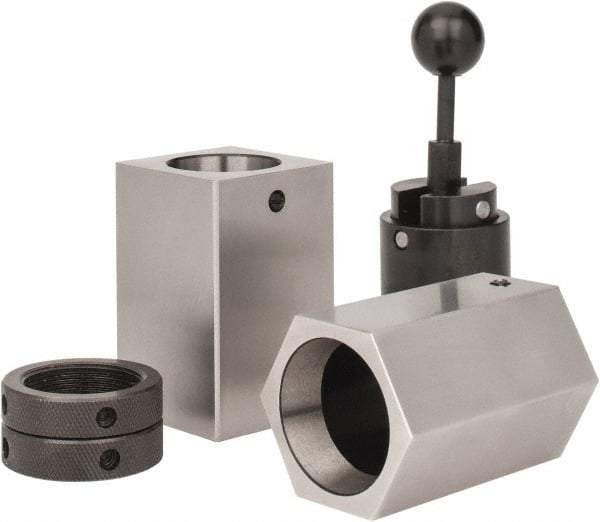 Interstate - Series 5C, 1/16 to 1-1/8" Collet Capacity, Horizontal Collet Block Chuck - Manually Activated - All Tool & Supply