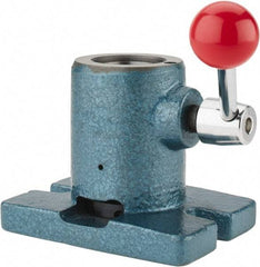 Interstate - Series 5C, Horizontal Standard Collet Holding Fixture - Manually Activated, 3-1/2" Base Diam Width, 3-3/4" High - All Tool & Supply