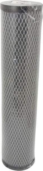 Pentair - 4-1/2" OD, Cellulose Fiber Cartridge Filter - 20-1/8" Long, Reduces Oils - All Tool & Supply