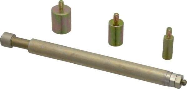 Made in USA - 5C, 16C and 3J Steel Tipped Collet Stop Ejector Rods - Exact Industrial Supply