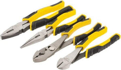 Stanley - 4 Piece Plier Set - Comes in Display Card - All Tool & Supply