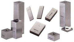 Mitutoyo - 0.21" Rectangular Steel Gage Block - Accuracy Grade AS-1, Includes Certificate of Inspection - All Tool & Supply