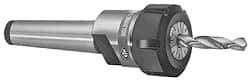 ETM - 0.041" to 0.514" Capacity, 1.19" Projection, Straight Shank, ER20 Collet Chuck - 7.19" OAL, 3/4" Shank Diam - Exact Industrial Supply