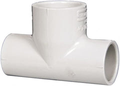 Value Collection - 3/4 x 3/4 x 1" PVC Plastic Pipe Reducing Tee - All Tool & Supply