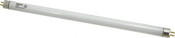 Philips - 8 Watt Fluorescent Tubular Miniature Bi-Pin Lamp - 4,100°K Color Temp, 400 Lumens, T5, 7,500 hr Avg Life - All Tool & Supply