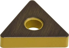 Hertel - TNMA332 1 Grade HC315T Carbide Turning Insert - Al2O3 Finish, 60° Triangle, 3/8" Inscr Circle, 3/16" Thick, 1/32" Corner Radius - All Tool & Supply