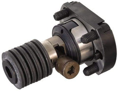 Kennametal - Neutral Cut, KM50 Modular Connection, Adapter/Mount Lathe Modular Clamping Unit - 2" Square Shank Diam, 105mm OAL, Through Coolant, Series CLNS Sub-Assembly Side Access - Exact Industrial Supply