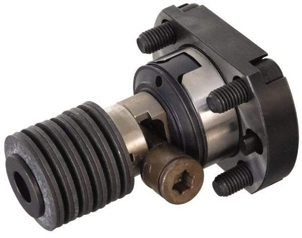 Kennametal - Neutral Cut, KM32 Modular Connection, Adapter/Mount Lathe Modular Clamping Unit - 1-1/4" Square Shank Diam, 87.1mm OAL, Through Coolant, Series CLNT Sub-Assembly Top Access - Exact Industrial Supply