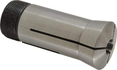 Interstate - 7/16 Inch 5C Round Collet - 3.28" Overall Length, 1.041-24 Internal Thread Size, Steel, 0.0005 Inch TIR - Exact Industrial Supply