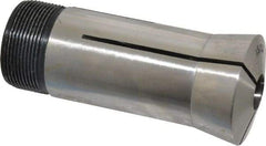 Interstate - 15/32 Inch 5C Round Collet - 3.28" Overall Length, 1.041-24 Internal Thread Size, Steel, 0.0005 Inch TIR - Exact Industrial Supply