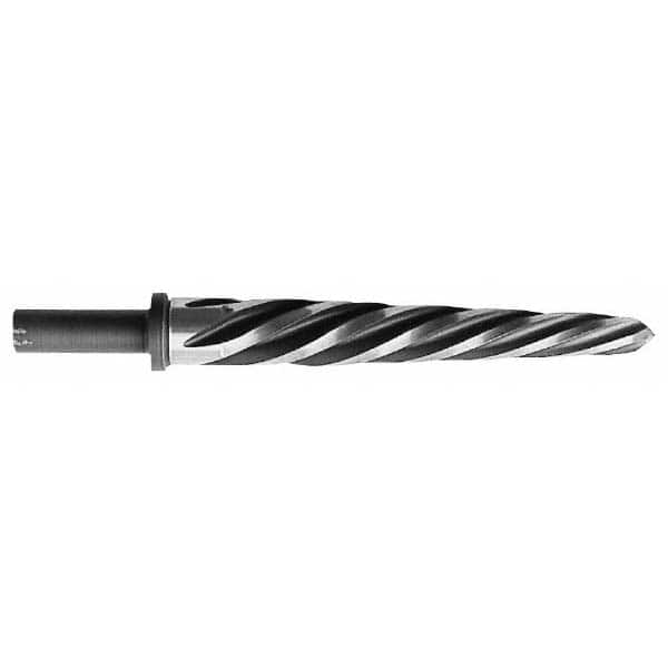 Alvord Polk - 1-1/8" Reamer Diam, 1/2" Diam Straight Shank, 5-9/16" Flute, Construction Reamer - All Tool & Supply