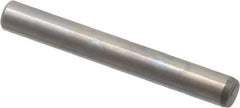 Value Collection - 1/8" Diam x 1" Pin Length Alloy Steel Oversized Dowel Pin - C 50-58 Hardness, 3,200 Lb Breaking Strength, 1 Beveled & 1 Rounded End - All Tool & Supply