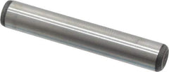 Value Collection - 1/4" Diam x 1-1/2" Pin Length Alloy Steel Oversized Dowel Pin - C 50-58 Hardness, 12,800 Lb Breaking Strength, 1 Beveled & 1 Rounded End - All Tool & Supply