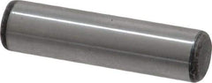 Value Collection - 3/8" Diam x 1-1/2" Pin Length Alloy Steel Oversized Dowel Pin - C 50-58 Hardness, 28,700 Lb Breaking Strength, 1 Beveled & 1 Rounded End - All Tool & Supply