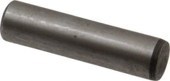 Value Collection - 1/2" Diam x 2" Pin Length Alloy Steel Oversized Dowel Pin - C 50-58 Hardness, 51,000 Lb Breaking Strength, 1 Beveled & 1 Rounded End - All Tool & Supply