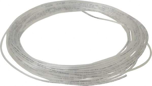 Coilhose Pneumatics - 1/16" ID x 1/8" OD, 50' Long, Polyurethane Tube - Clear, 233 Max psi, -60 to 200°F - All Tool & Supply