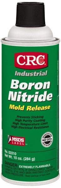 CRC - 16 Ounce Aerosol Can, White, General Purpose Mold Release - Boron Nitride Composition - All Tool & Supply