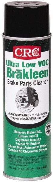 CRC - Ultra Low-VOC Brake Parts Cleaner - 20 Ounce Aerosol Can - All Tool & Supply