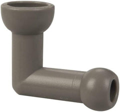 Cedarberg - 1/4" Hose Inside Diam, Coolant Hose Elbow - Female to Male, for Use with Snap Together Hose System, 2 Pieces - All Tool & Supply