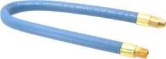 Coilhose Pneumatics - 24" Hose Length, 3/8" Nozzle Diam, 1/2" Hose ID, Coolant Hose - 3/8" NPT For Mist Coolant Systems - All Tool & Supply