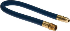 Coilhose Pneumatics - 24" Hose Length, 1/2" Nozzle Diam, 1/2" Hose ID, Coolant Hose - 1/2" NPT For Mist Coolant Systems - All Tool & Supply