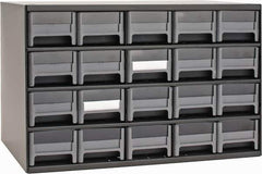 Akro-Mils - 20 Drawer, Small Parts Modular Steel Frame Storage Cabinet - 11" Deep x 17" Wide x 11" High - All Tool & Supply